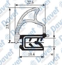 UCPA 13M019 Kapi Fitili Arka Focus I 98-05  ####